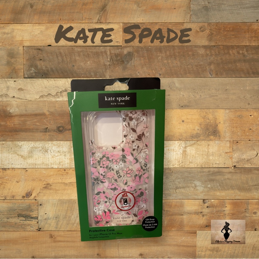 Kate Spade Floral Phone Case for IPhone 15 Pro Max